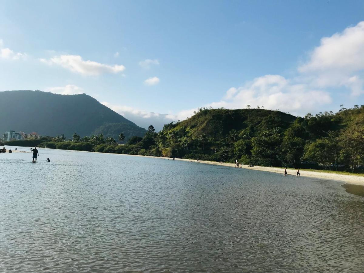 Apartamento Pe Na Areia Frente Para O Mar E Piscina Na Prainha Caraguatatuba Exterior foto