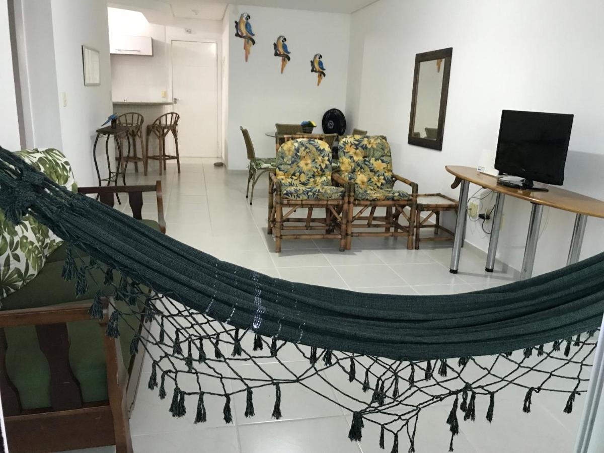 Apartamento Pe Na Areia Frente Para O Mar E Piscina Na Prainha Caraguatatuba Exterior foto