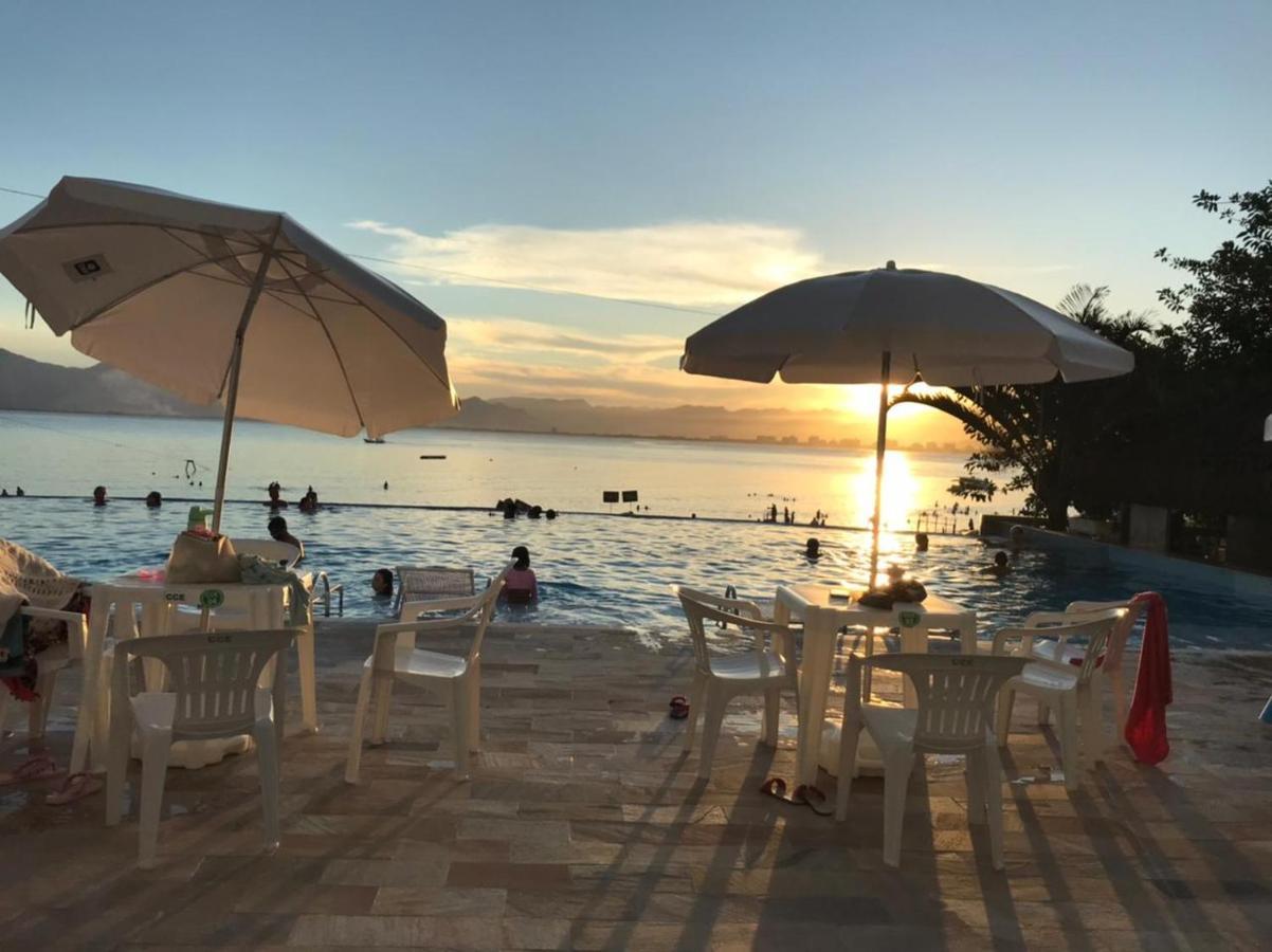 Apartamento Pe Na Areia Frente Para O Mar E Piscina Na Prainha Caraguatatuba Exterior foto